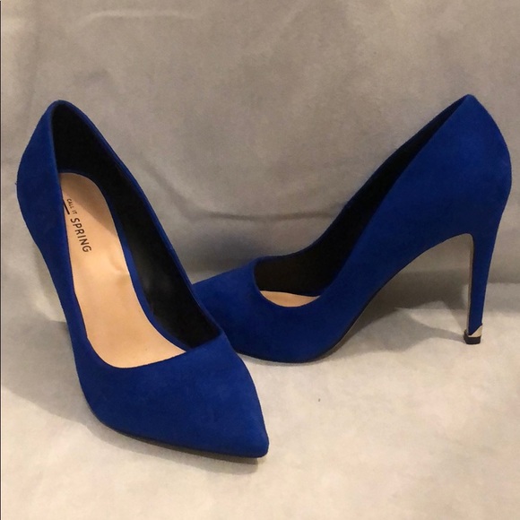 Call It Spring | Shoes | Royal Blue Heels | Poshmark